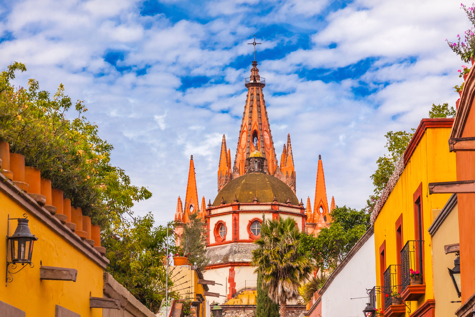 Aldama Street Parish Archangel Church San Miguel de Allende Mexico